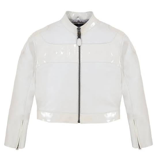 Avirex Women’s Cropped Icon Limited Leather Jacket