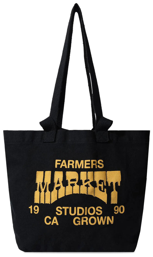 Market Farmers Tote Bag 'Washed Black'