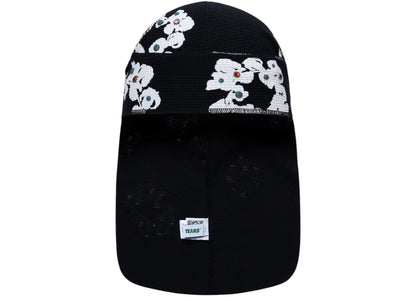 Denim Tears Rhinestone Cotton Wreath Durag Black