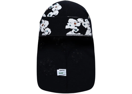 Denim Tears Rhinestone Cotton Wreath Durag Black
