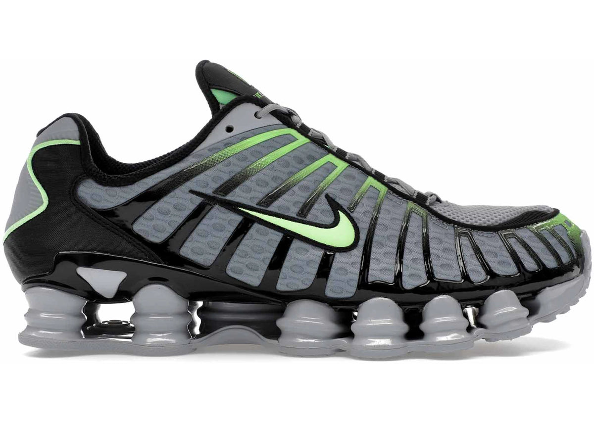 Nike Shox TL Wolf Grey Lime Blast