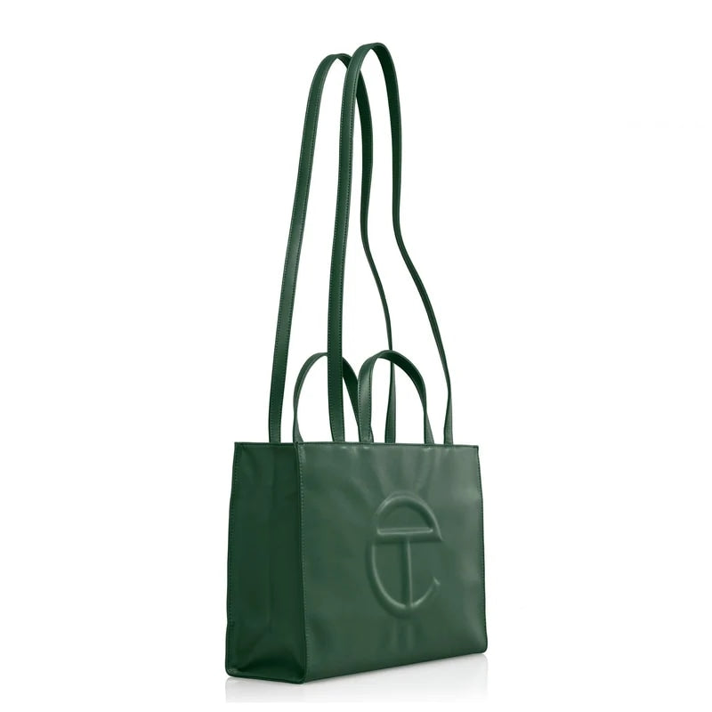 Medium Teflar Shopping Bag - Dark Olive