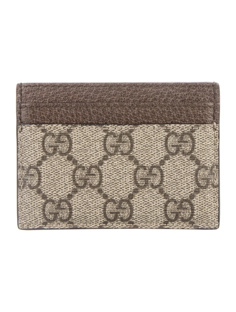 Gucci Ophidia leather-trimmed card case