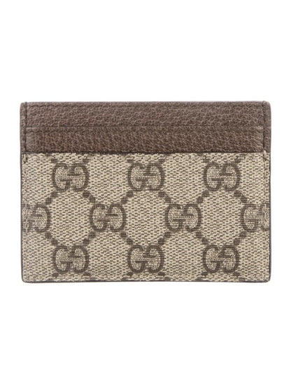 Gucci Ophidia leather-trimmed card case
