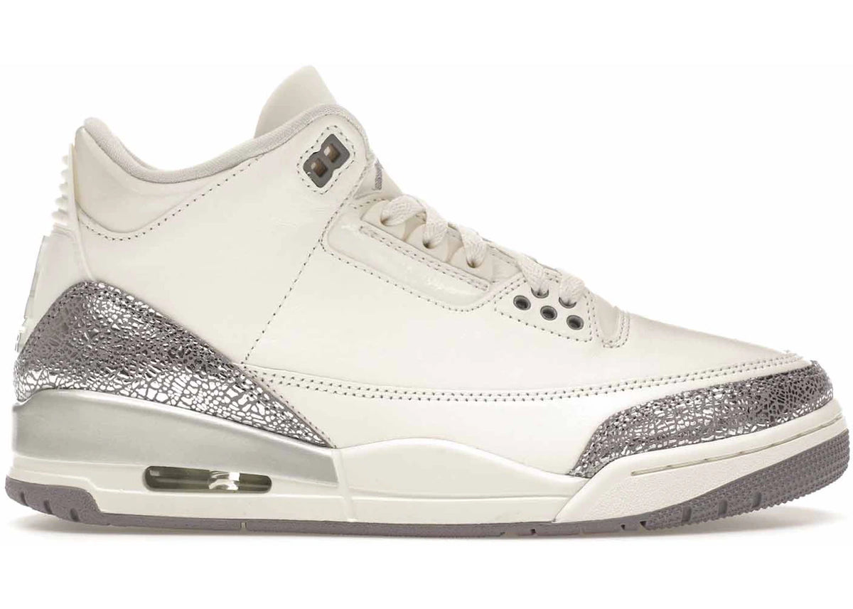 Jordan 3 Retro Sail Cement Grey (Women's)